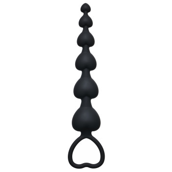 Анальная цепочка Heart's Beads Black 4101-03Lola
