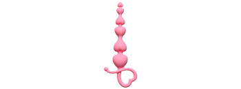 Анальная цепочка Begginers Beads Pink 4102-01Lola