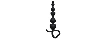 Анальная цепочка Begginers Beads Black 4102-03Lola