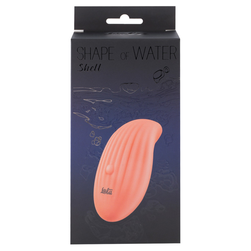 Вибратор Lola games Shape of water Shell 8681-00Lola