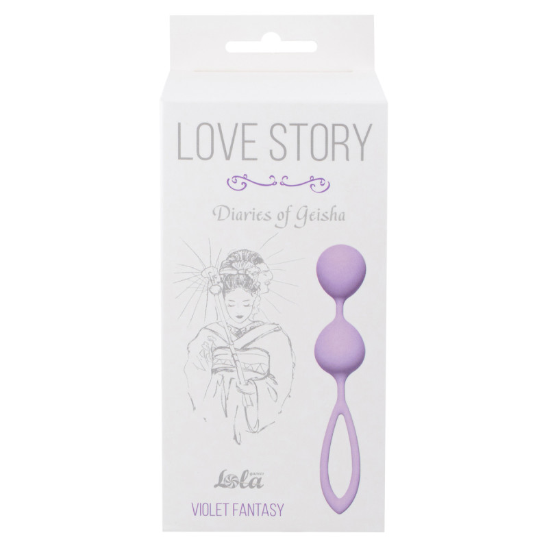 Вагинальные шарики Love Story Diaries of a Geisha Violet Fantasy 3005-05Lola
