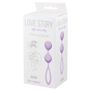 Вагинальные шарики Love Story Diaries of a Geisha Violet Fantasy 3005-05Lola