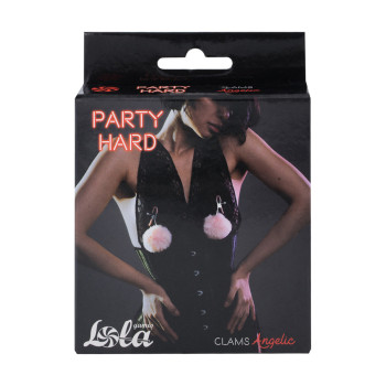 Зажимы на Cоски Party Hard Angelic Pink 1140-02lola