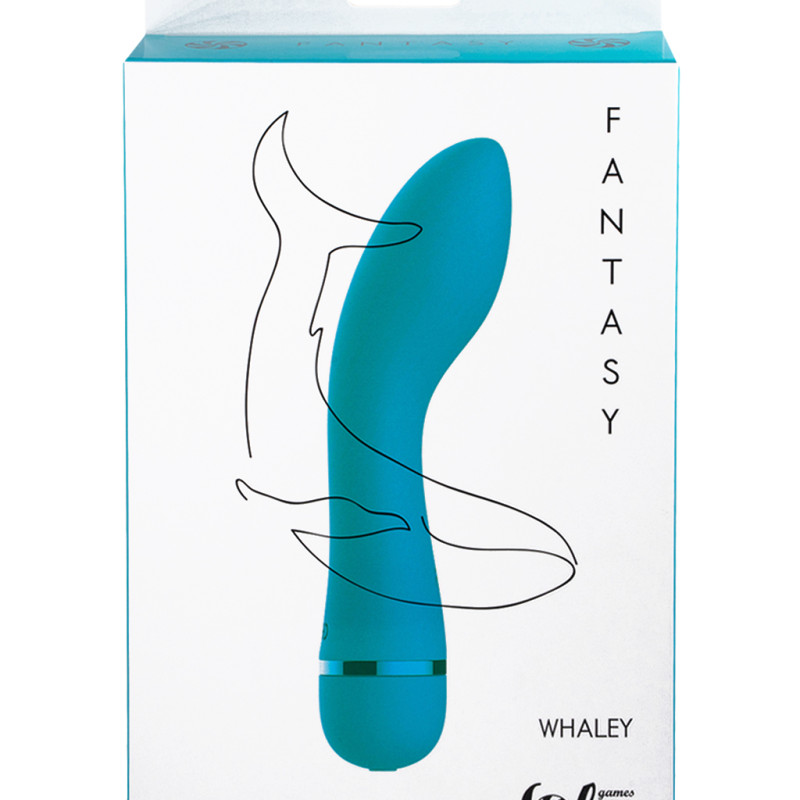 Перезаряжаемый вибратор Fantasy Whaley Blue 7911-03lola