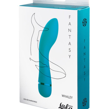 Перезаряжаемый вибратор Fantasy Whaley Blue 7911-03lola