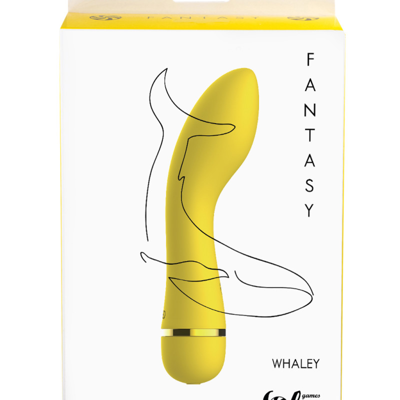 Перезаряжаемый вибратор Fantasy Whaley Yellow 7911-01lola