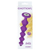 Анальная Цепочка с Кристаллом Emotions Chummy Purple 1401-03lola