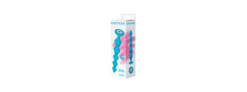 Анальная Цепочка с Кристаллом Emotions Chummy Turquoise 1401-02lola