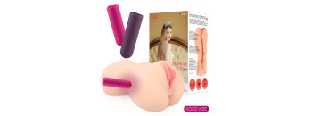 Мастурбатор Adel Onahole Edition 001 телесный TPE с вибрацией KOKOS M01-003-10DEV