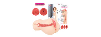 Мастурбатор Maria Onahole Edition 003 двойной слой TPE телесный KOKOS M01-003-12DE