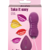 Пульсирующие виброшарики на пульте Take it Easy Era Purple 9021-05lola