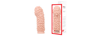 Насадка на пенис EXTREME SLEEVE телесная с шариками KOKOS ES-08-S
