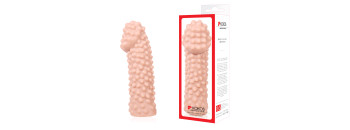 Насадка на пенис EXTREME SLEEVE телесная с шипами KOKOS ES-10-S