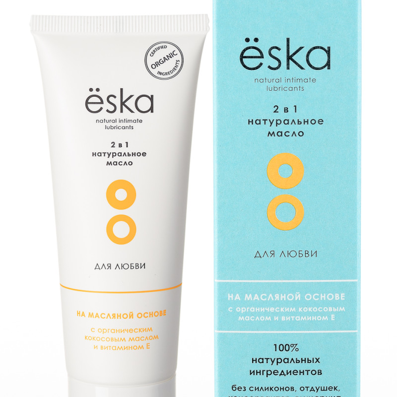 Лубрикант на масляной основе 2 в1 Ёska 75мл 00113es