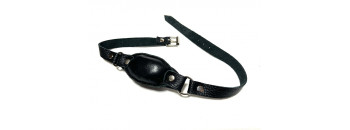 Кляп кожаный черный 60013ars