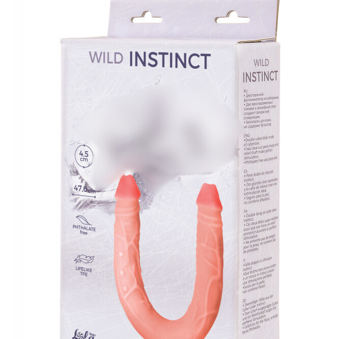 Двусторонний фаллоимитатор Wild Instinct 5570-04Lola