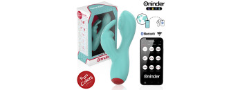 Перезаряжаемый вибратор-кролик с режимом постукивания D-242094