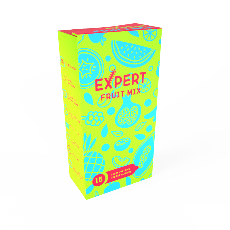 Презервативы Expert Fruit Mix 15 шт 9434ex