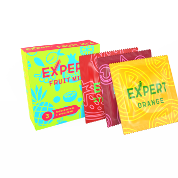 Презервативы Expert Fruit Mix 3 шт 9298ex