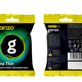 Презервативы Ультратонкие Ganzo Ultra Thin 3шт 53198GZ