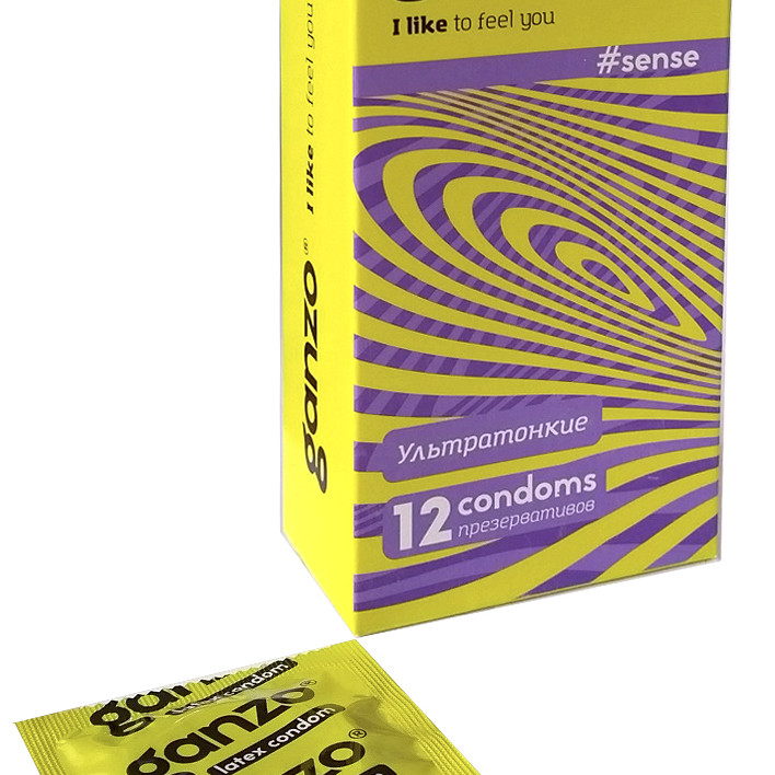 Презервативы GANZO Sense No12
