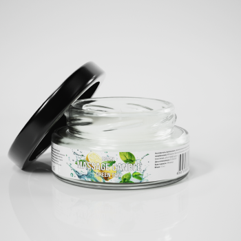 Твёрдое массажное масло SGAN Зелёный чай 50 мл 8745sg