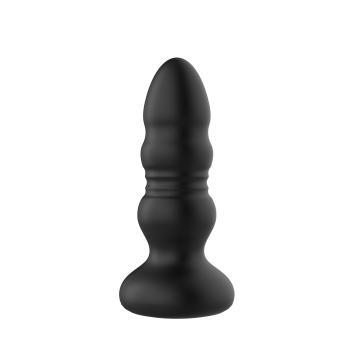 Светящаяся анальная пробка с возвратно-поступательной функцией SW3024