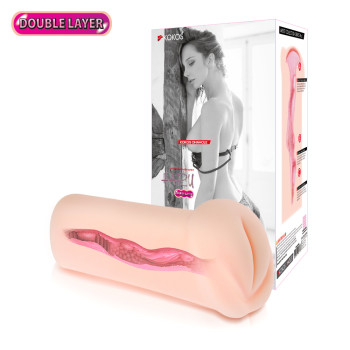 Мастурбатор Haru DL двойной слой телесный TPR KOKOS M04-001-006D