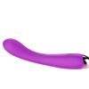Гибкий силиконовый вибратор фиолетовый SW3014V