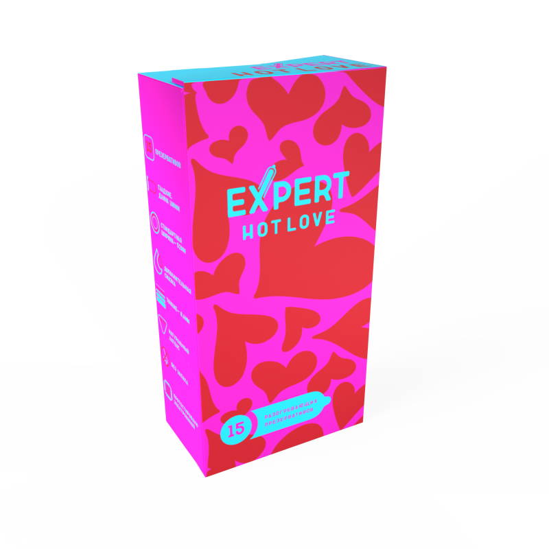 Презервативы Expert Hot Love 15 шт 9465ex
