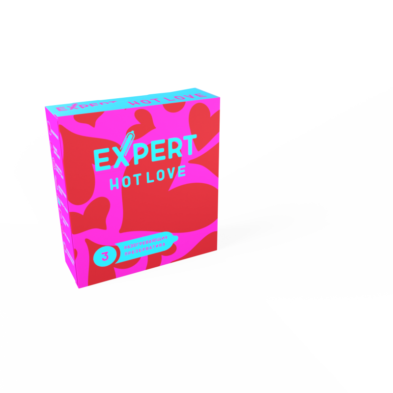 Презервативы Expert Hot Love 3 шт 9328ex