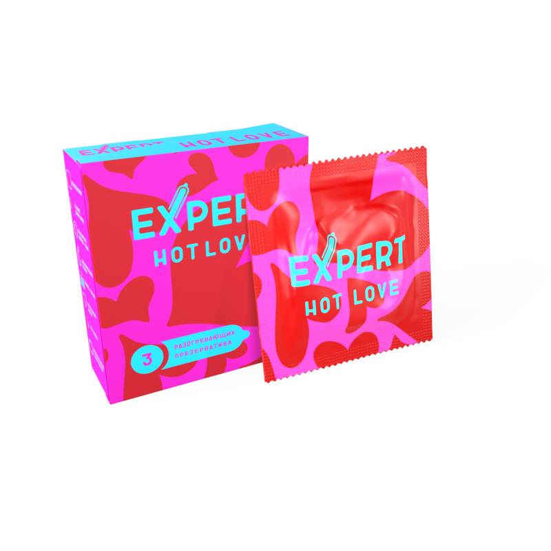 Презервативы Expert Hot Love 3 шт 9328ex