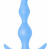 Анальная пробка Bent Anal Plug Blue 5002-02lola