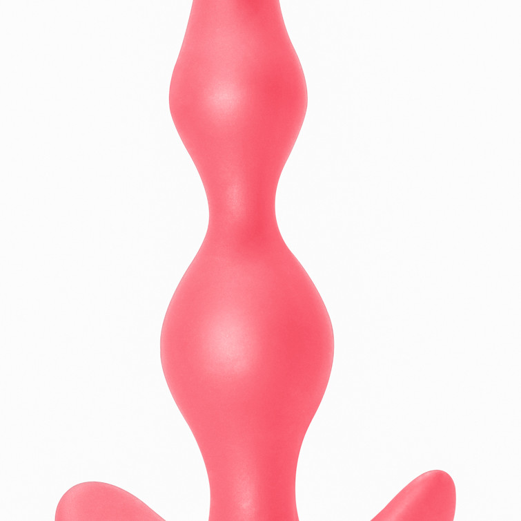 Анальная пробка Bent Anal Plug Pink 5002-01lola