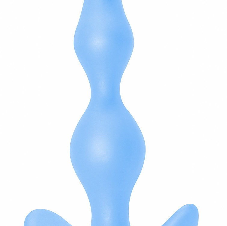 Анальная пробка Bent Anal Plug Blue 5002-02lola