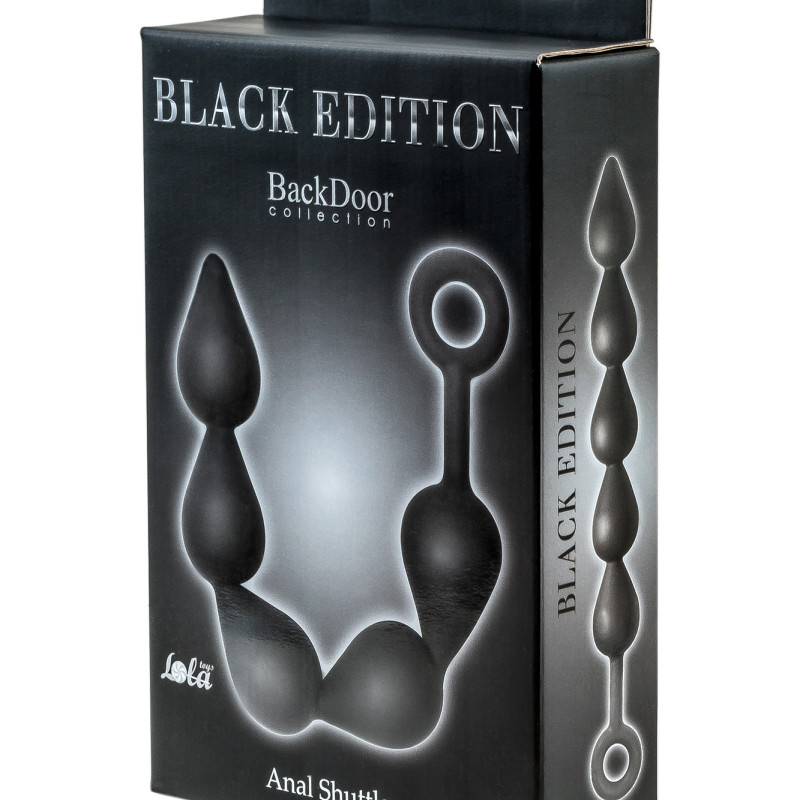 Анальная цепочка Black Edition Anal Shuttle Super Beads 4221-01lola