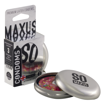 Презервативы Экстремально тонкие MAXUS 003 №3 ж/к