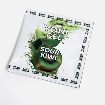 Саше Лубрикант SGAN Sensual со вкусом Кислого Киви для орального секса 5 мл 0608sg