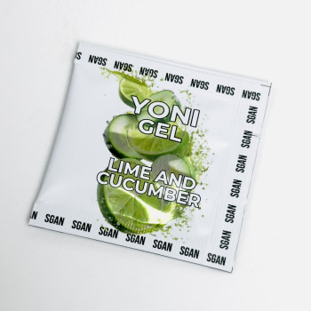 Лубрикант SGAN Sensual Саше со вкусом Лайм-Огурец для орального секса 5 мл 2677sg