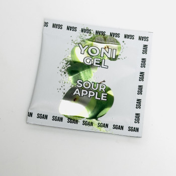 Саше Лубрикант SGAN Sensual со вкусом Кислого Яблока для орального секса 5 мл 0554sg