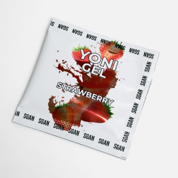 Саше Лубрикант SGAN Sensual со вкусом Клубники для орального секса 5 мл 0561sg