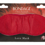 Маска на глаза BONDAGE красная 1030-02Lola