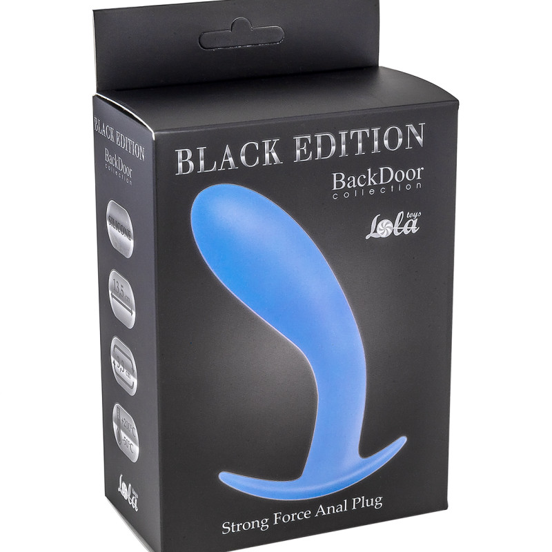 Анальная пробка Strong Force Anal Plug Blue 4215-03Lola