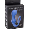 Эрекционное кольцо с анальной пробкой Double Pleasure Anal Plug Blue  4217-03Lola