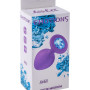 Анальная пробка Emotions Cutie Medium Purple light blue crystal 4012-05Lola