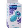 Анальная пробка Emotions Cutie Medium Turquoise light purple crystal 4012-04Lola