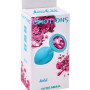 Анальная пробка Emotions Cutie Small Turquoise pink crystal 4011-06Lola