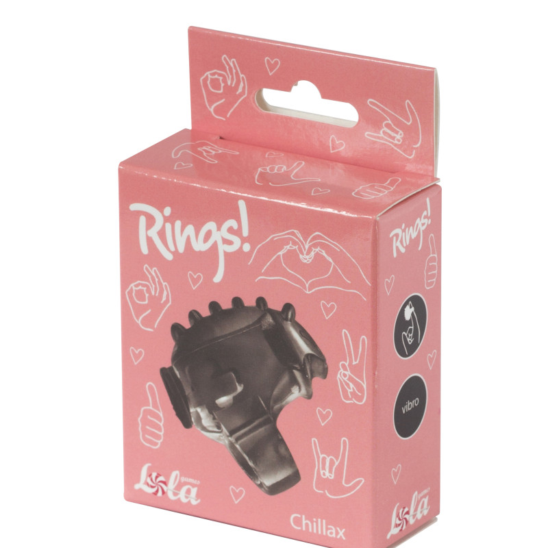 Насадка на палец Rings Chillax black 0117-01Lola