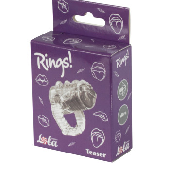 Насадка на язык Rings Teaser transparent 0116-01Lola