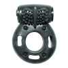 Эрекционное кольцо с вибрацией Rings Axle-pin black 0114-82Lola